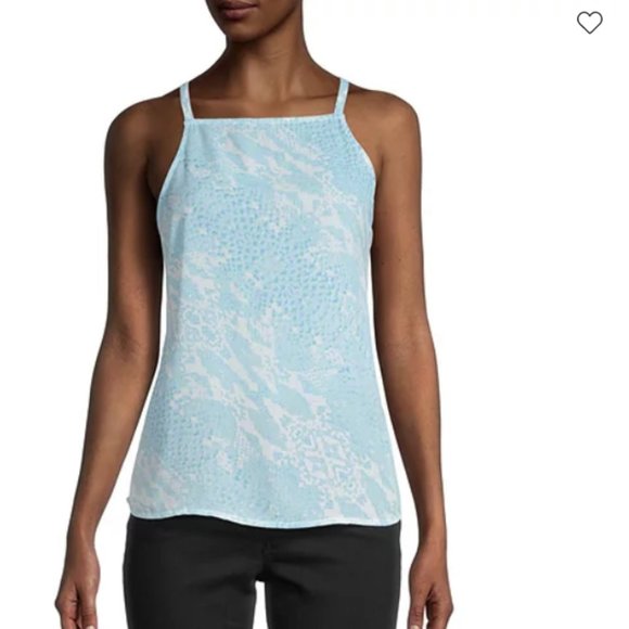 Worthington Tops - WORTHINGTON SQUARE NECK SLEEVELESS BLOUSE SIZE XL  #569